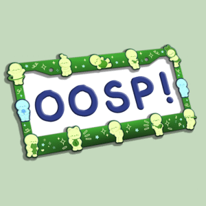 Smiski License Plate Frame